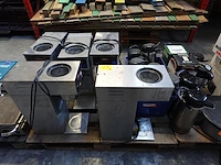 4x inox filterkoffizezetapparaat miko