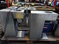 4x inox filterkoffizezetapparaat miko - afbeelding 2 van  5