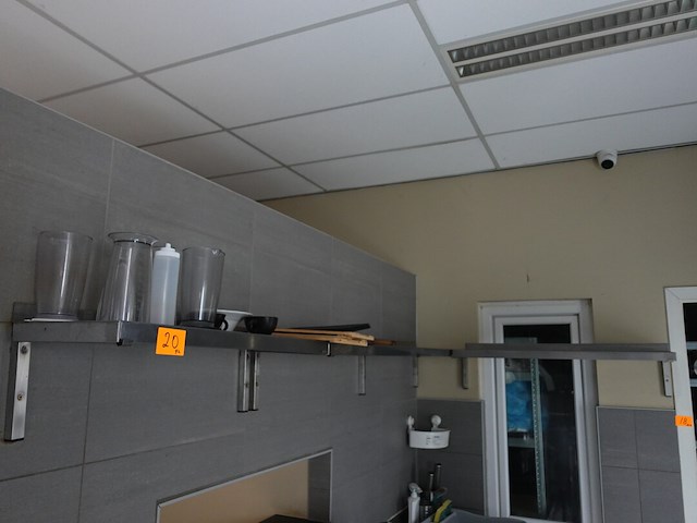 4x inox schap - afbeelding 1 van  6