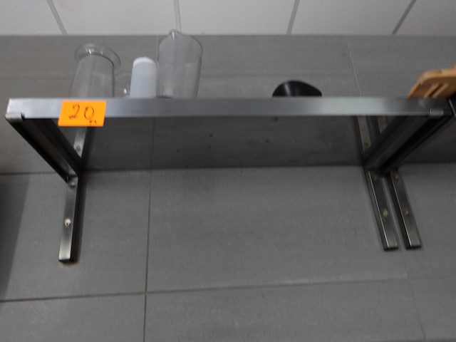 4x inox schap - afbeelding 4 van  6