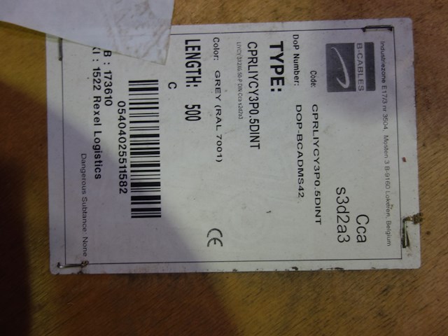 4x kabel op rol - afbeelding 11 van  11