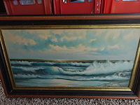 4x kader met schilderij - afbeelding 1 van  9