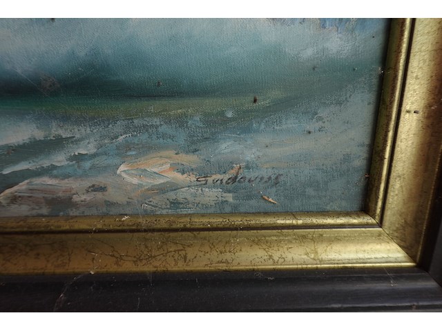 4x kader met schilderij - afbeelding 2 van  9