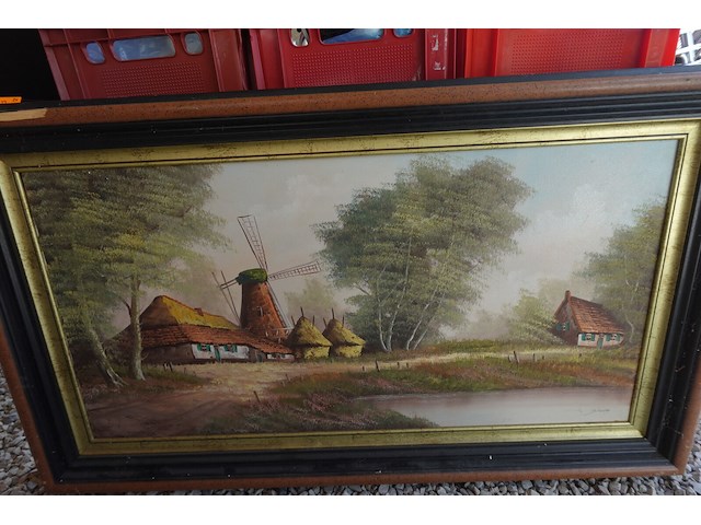 4x kader met schilderij - afbeelding 3 van  9