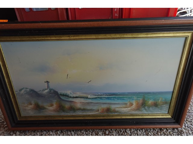 4x kader met schilderij - afbeelding 5 van  9