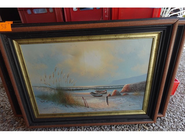 4x kader met schilderij - afbeelding 7 van  9