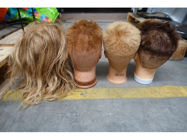 4x kappershoofd - afbeelding 2 van  2