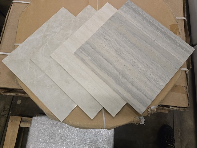 4x keramiek demo blad licht mix - afbeelding 1 van  5