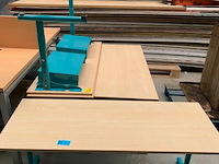 4x kleine schoolbanken - afbeelding 2 van  2