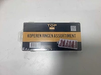(4x) koperen ringen assortiment - 110-delig - m6 t/m m16 - afbeelding 3 van  8