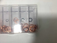 (4x) koperen ringen assortiment - 110-delig - m6 t/m m16 - afbeelding 6 van  8
