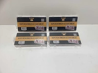 (4x) koperen ringen assortiment - 110-delig - m6 t/m m16