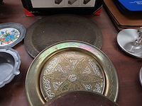 4x koperen schaal - afbeelding 2 van  2