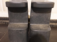 4x kunstof stoel - afbeelding 1 van  3