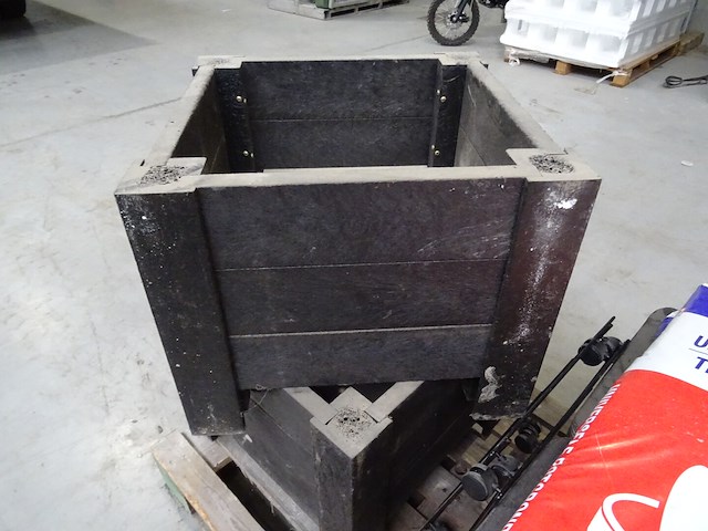 4x kunststof bloembak - afbeelding 3 van  6