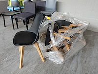 4x kunststof stoel - afbeelding 3 van  3