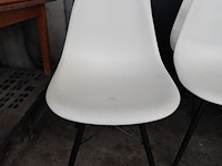 4x kuntstof stoel vitra - afbeelding 2 van  5