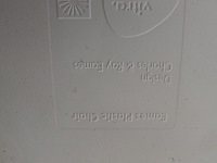 4x kuntstof stoel vitra - afbeelding 4 van  5