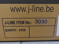 4x kussen met hoes j-line design - afbeelding 5 van  6