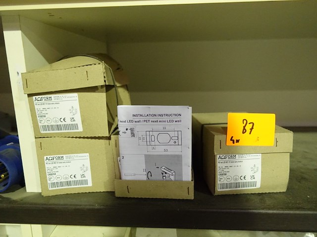 4x led spot aqform - afbeelding 1 van  4