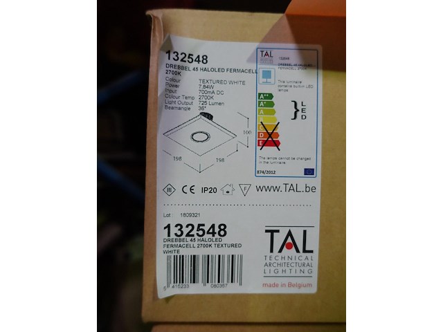 4x led spot tal - afbeelding 2 van  2