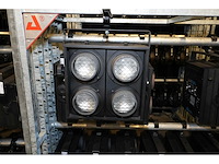 4x luxibel 4lite dwe blinder luxibel "b blind4" - dmx - 2600w - afbeelding 1 van  3