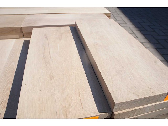 4x massief eiken legborden 60cm - afbeelding 2 van  2