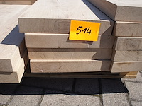 4x massief eiken legborden 60cm - afbeelding 1 van  2