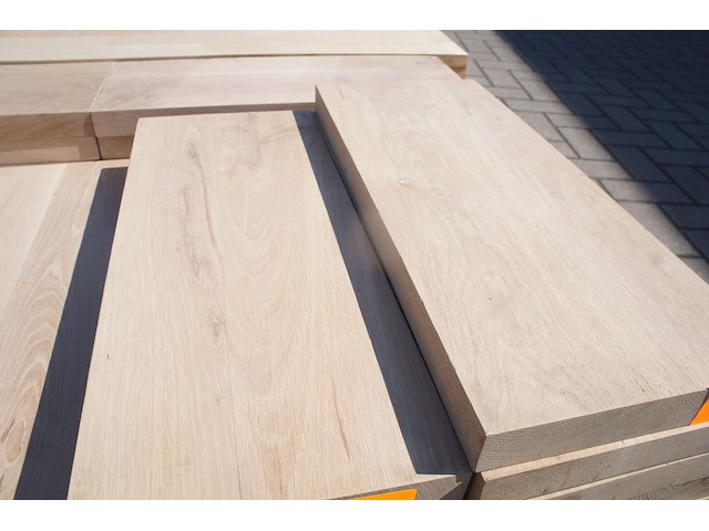 4x massief eiken legborden 60cm - afbeelding 2 van  2