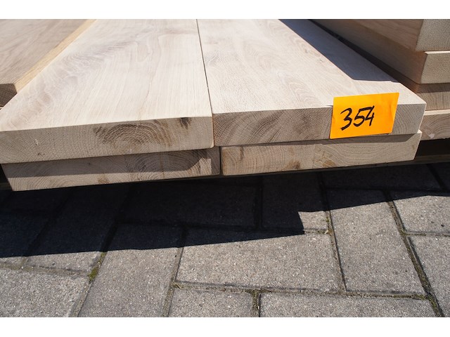 4x massief eiken legborden 70cm - afbeelding 1 van  2