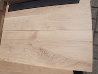 4x massief eiken legborden 70cm - afbeelding 2 van  2