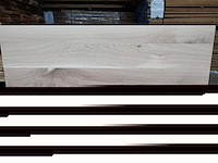 4x massief eiken traptreden 33mm - afbeelding 1 van  2