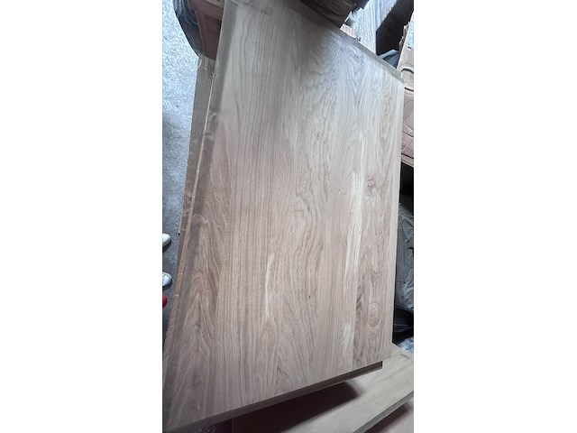 4x massief eiken traptreden/legborden 20mm - afbeelding 1 van  5