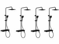 4x mawialux opbouw regendoucheset - digitaal display