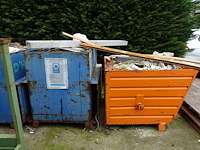 4x metalen container + inhoud - afbeelding 1 van  9