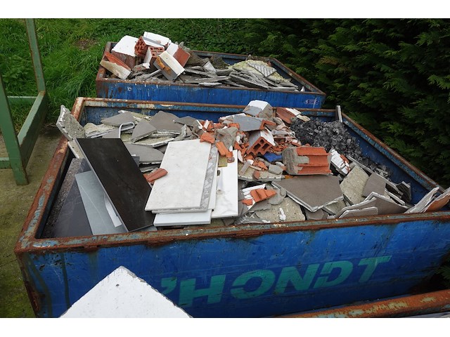 4x metalen container + inhoud - afbeelding 7 van  9