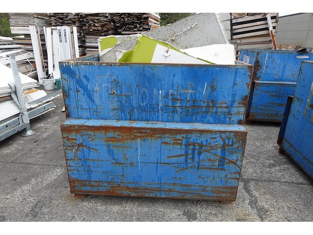 4x metalen container + inhoud - afbeelding 2 van  9