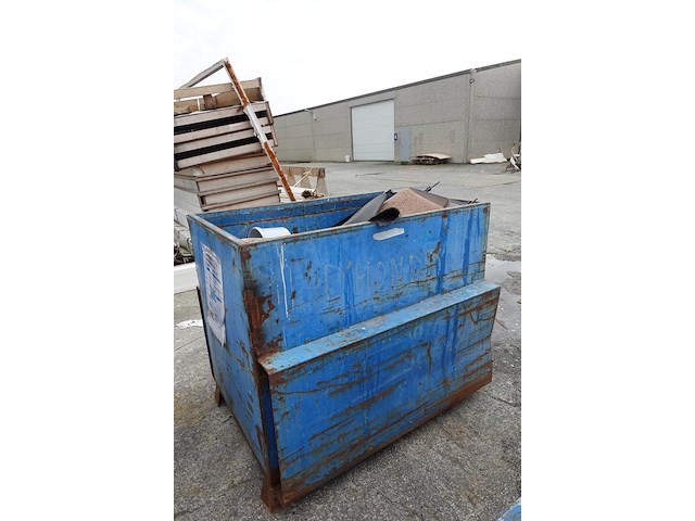 4x metalen container + inhoud - afbeelding 6 van  9