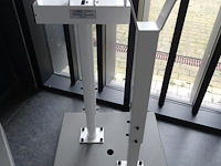 4x metalen houder voor slagboom - afbeelding 3 van  3