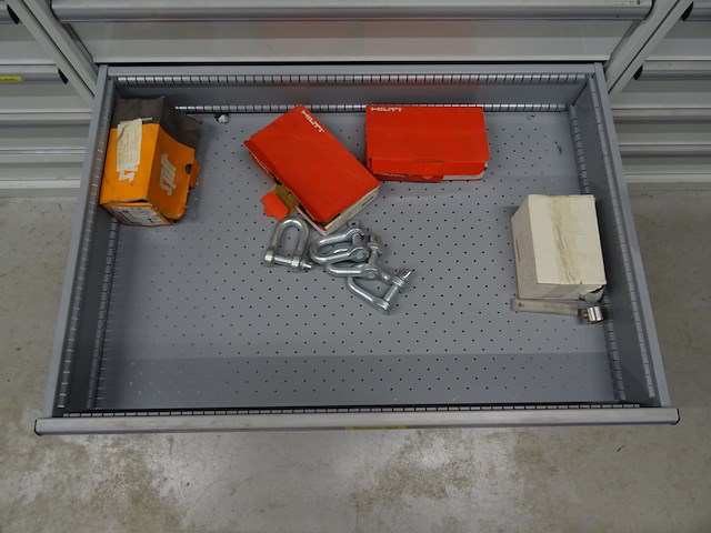 4x metalen ladekast lista + inhoud - afbeelding 3 van  37