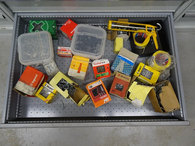 4x metalen ladekast lista + inhoud - afbeelding 5 van  37