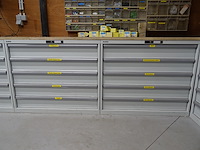 4x metalen ladekast lista + inhoud - afbeelding 23 van  37