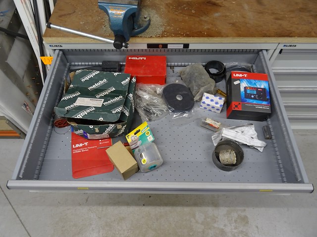 4x metalen ladekast lista + inhoud - afbeelding 32 van  37