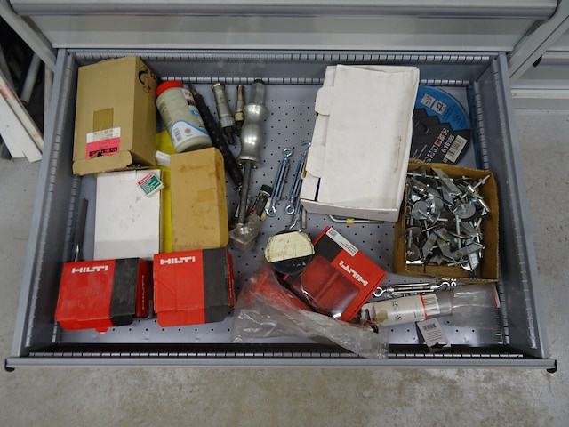 4x metalen ladekast lista + inhoud - afbeelding 36 van  37