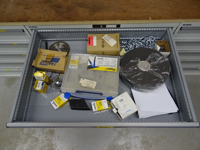 4x metalen ladekast lista + inhoud - afbeelding 37 van  37