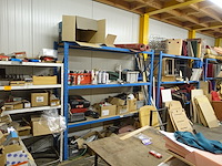 4x metalen rek + inhoud - afbeelding 1 van  16