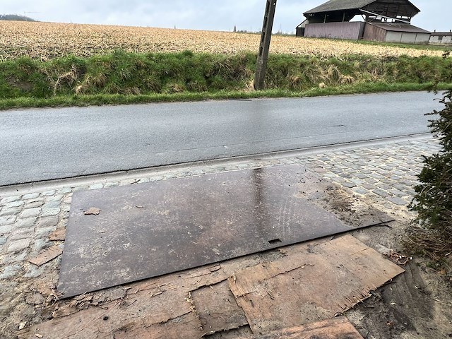 4x metalen rijplaat - afbeelding 3 van  12