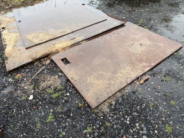 4x metalen rijplaat - afbeelding 5 van  12