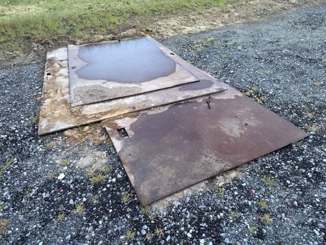 4x metalen rijplaat - afbeelding 6 van  12