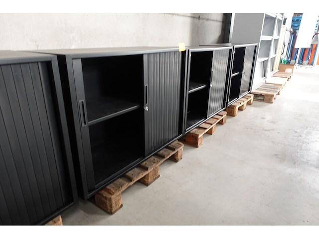 4x metalen roldeurkast - afbeelding 3 van  4
